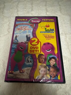 Barney Movie | Double Feature | The Land Of Make Belief | Happy Mad Silly Sad